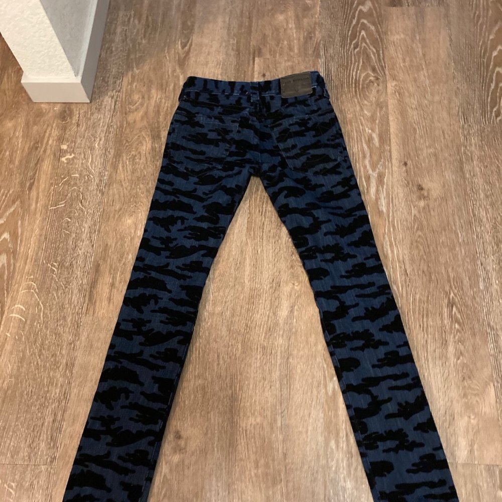 True Religion Navy Camo Jeans